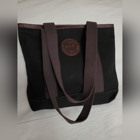 Duluth Pack 5 Liter Capacity Black Long Handles Mini Tote Made In USA - Picture 5 of 15